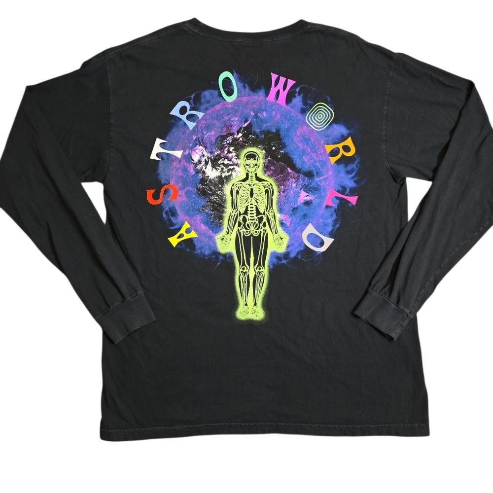 Travis Scott‎ Astroworld Wish You Were Here Graphic Longsleeve Large